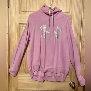 Under Armour Women’s Hoodie Sweatshirt with Turtle Neck Hood Size 2XL
